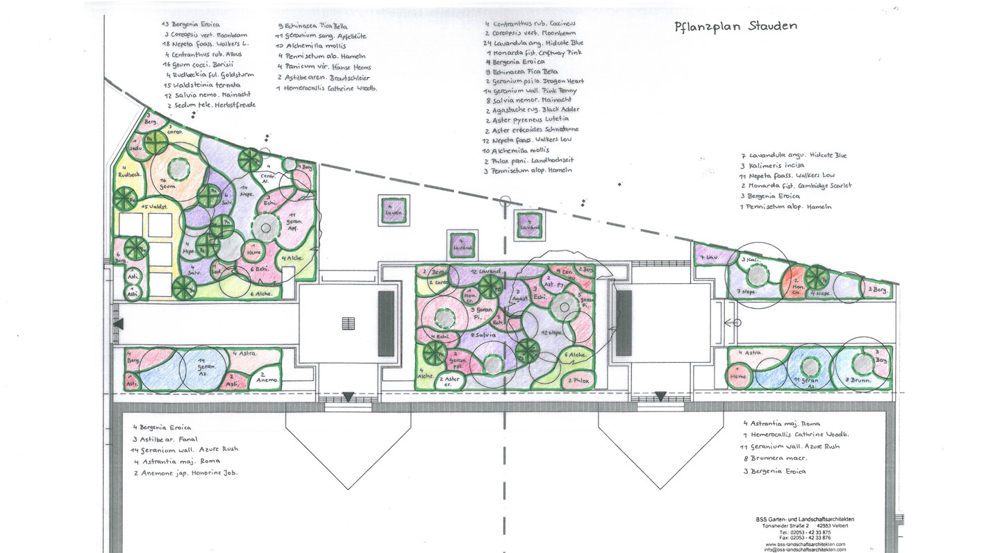 Garten-Entwurf